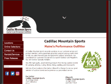 Tablet Screenshot of cadillacsports.com